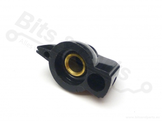 Button Chicken Head black